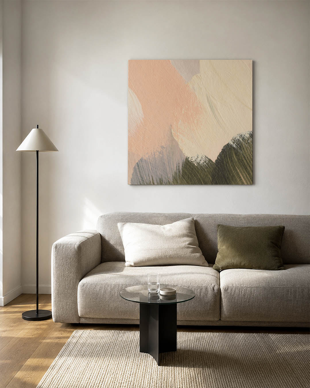 Kleurencompositie Kunstwerk