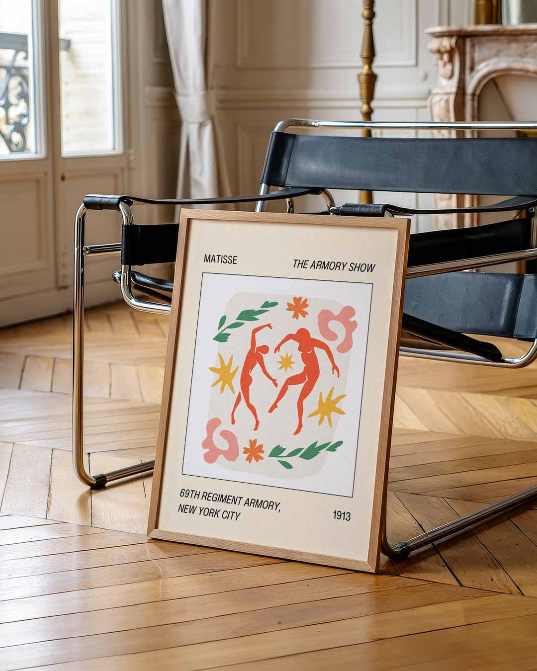 Artistieke Dans in Matisse Stijl Poster-WallArtistic