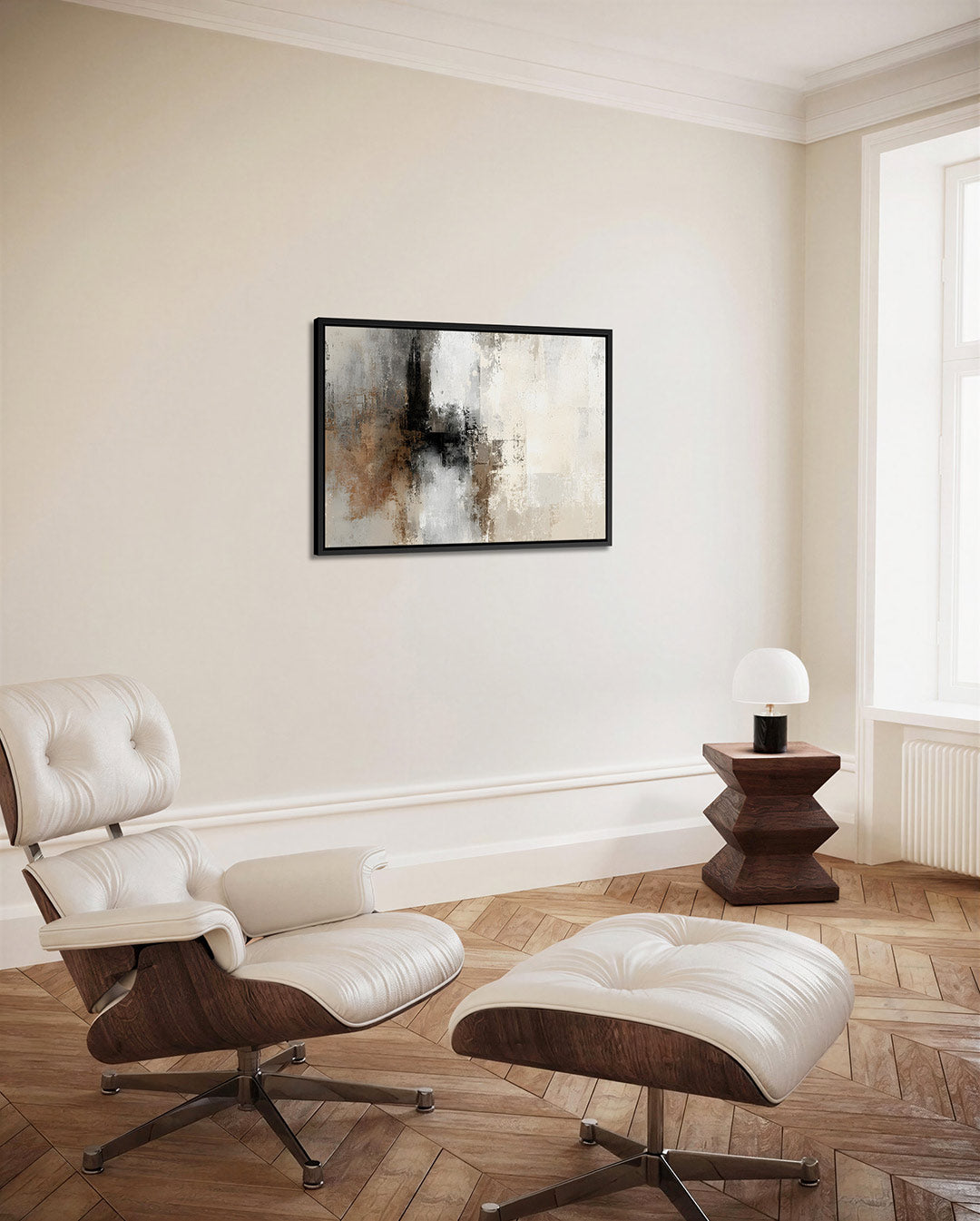 Gelaagde texturen Kunstwerk