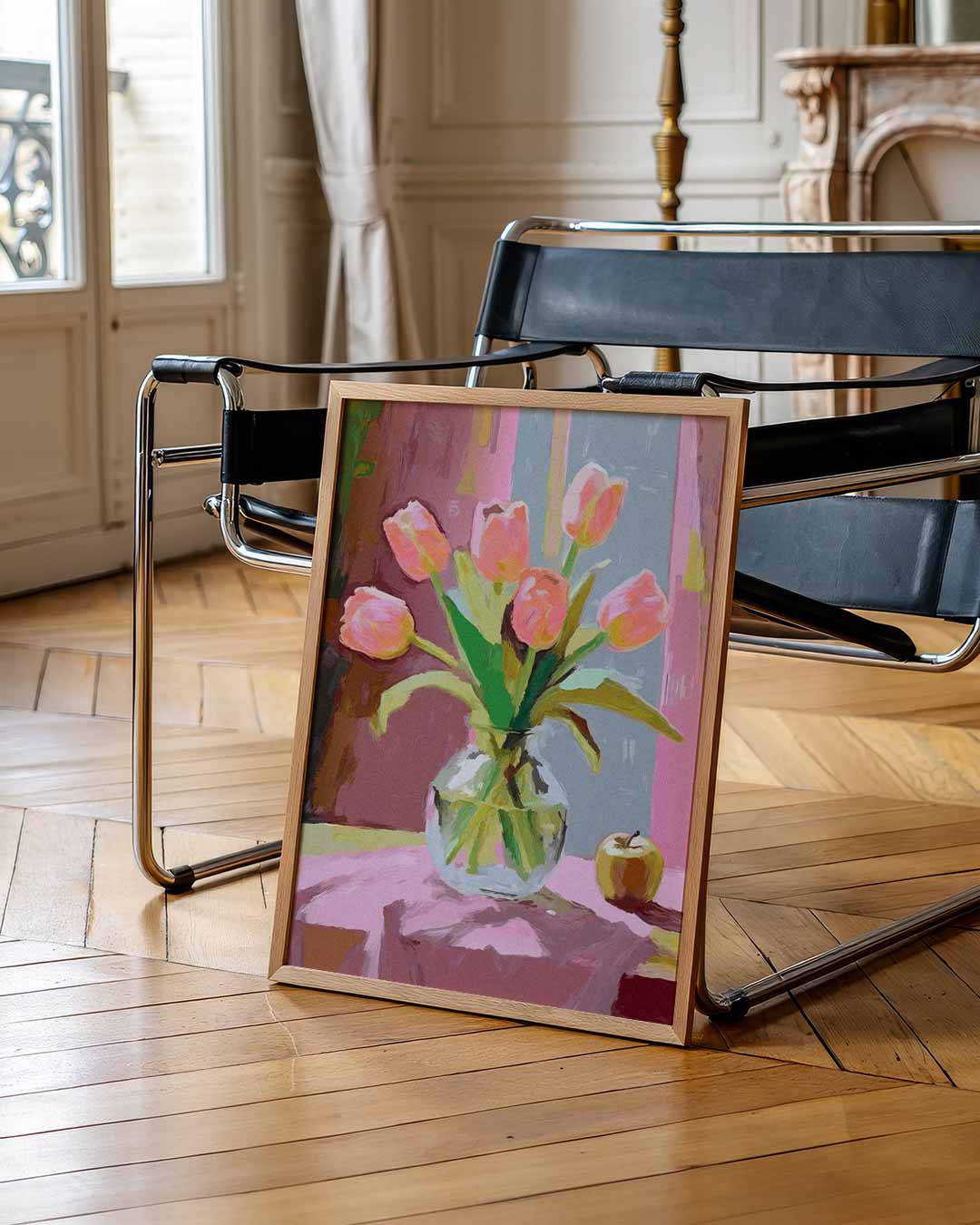 Bloemenpracht Tulpen Poster-WallArtistic