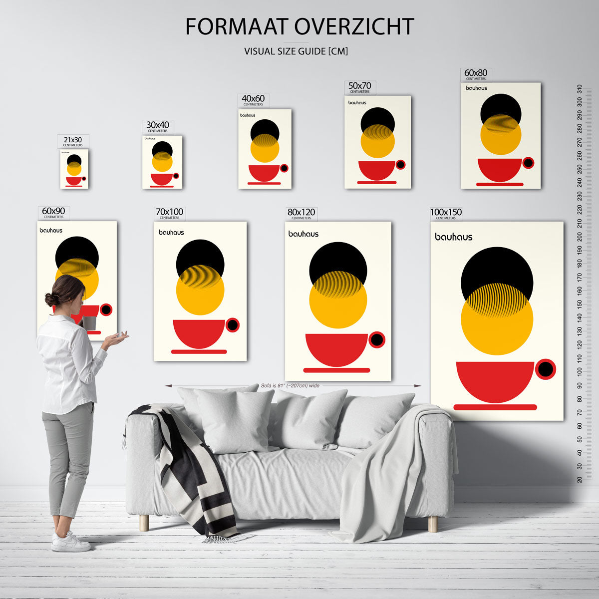 Vorm en balans Poster