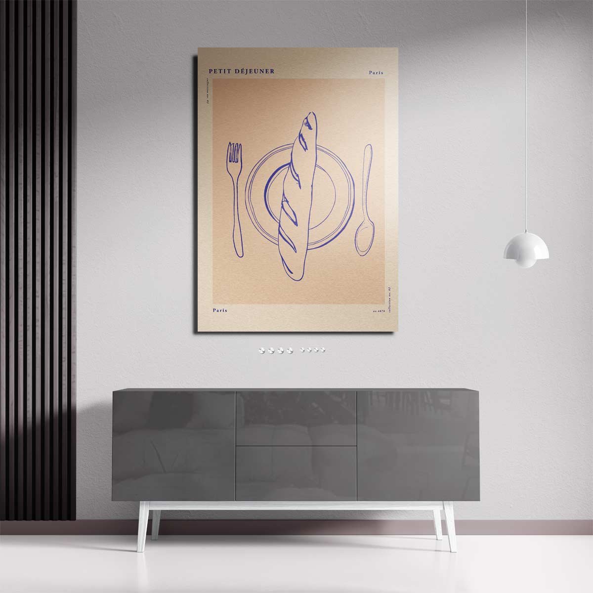 Parijse Ontbijtprint Kunstwerk-canvas-dibond-plexiglas-wanddecoratie-WallArtistic