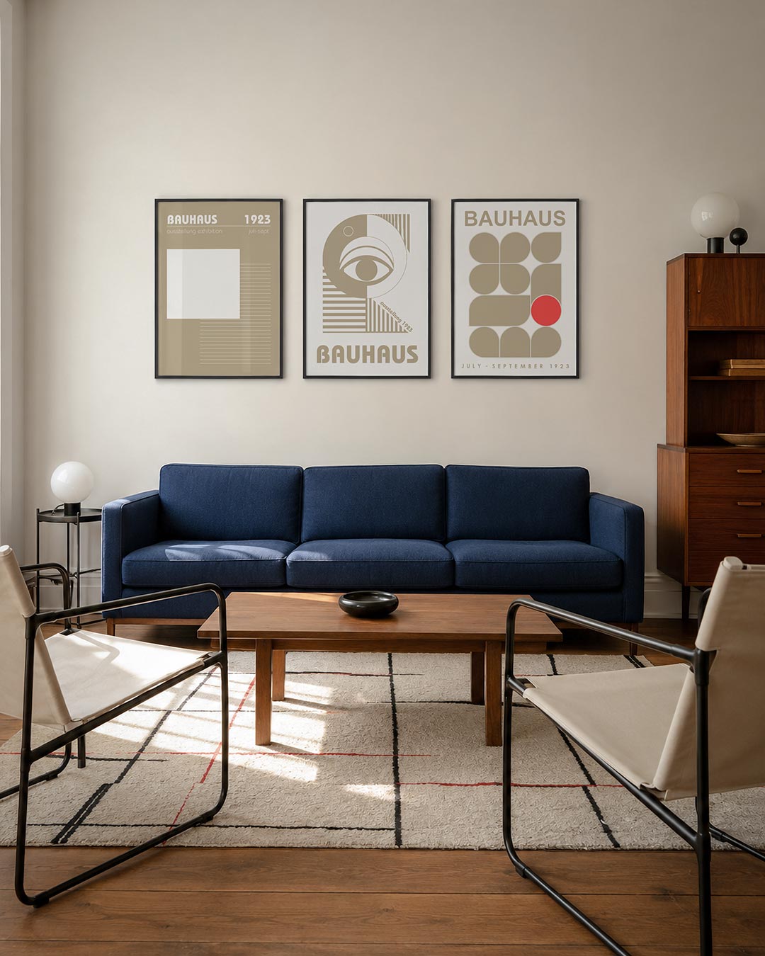 Lijnen en vlakte Posterset