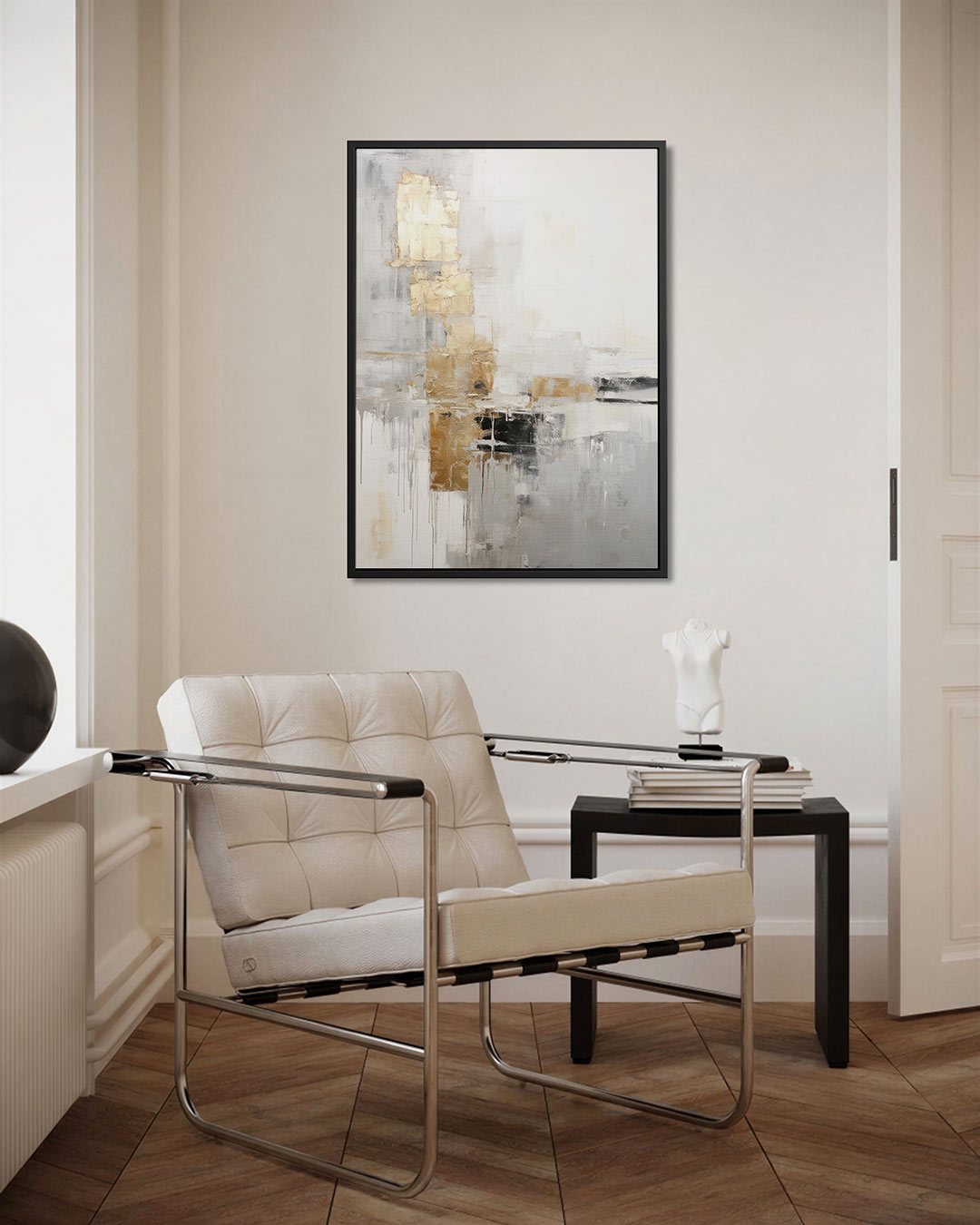 Gelaagde compositie Kunstwerk