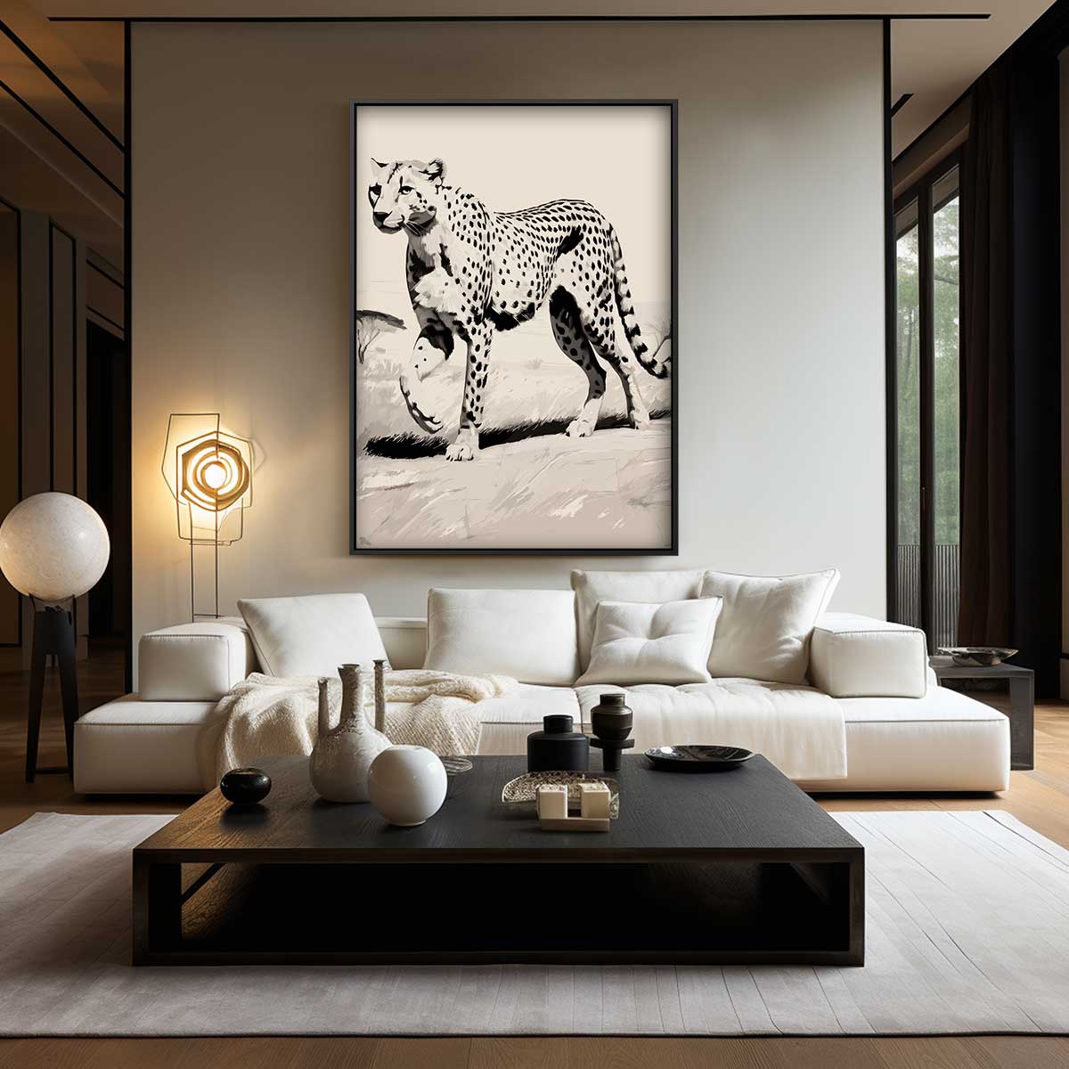 Majestic Cheetah Artwork