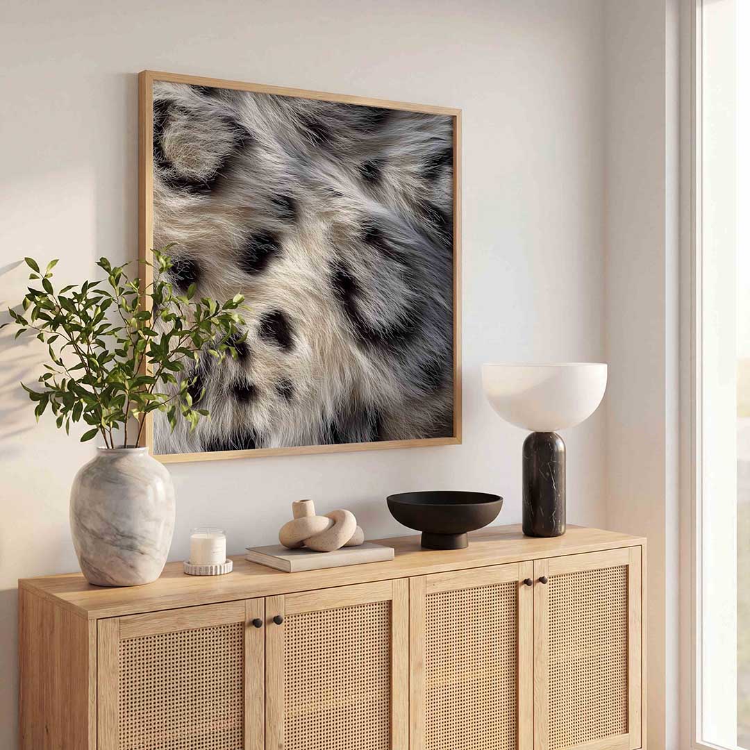 Harige vacht textuur Poster