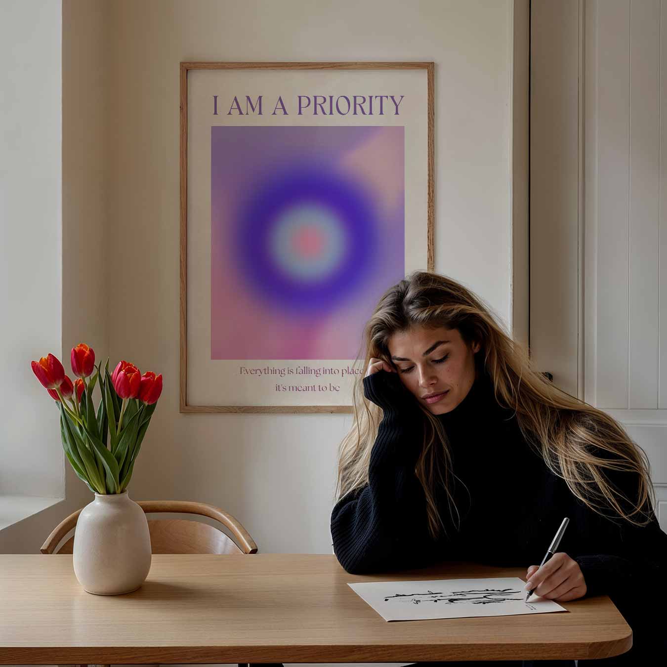 I Am a Priority Poster-WallArtistic