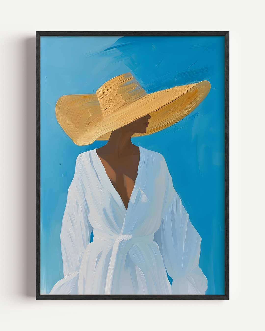 Stijlvolle Zomer Elegantie Poster-WallArtistic