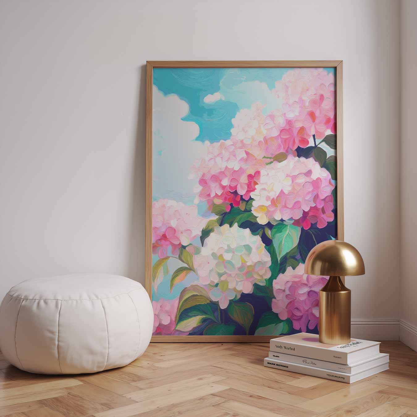Romantische Bloemenpracht Poster-WallArtistic