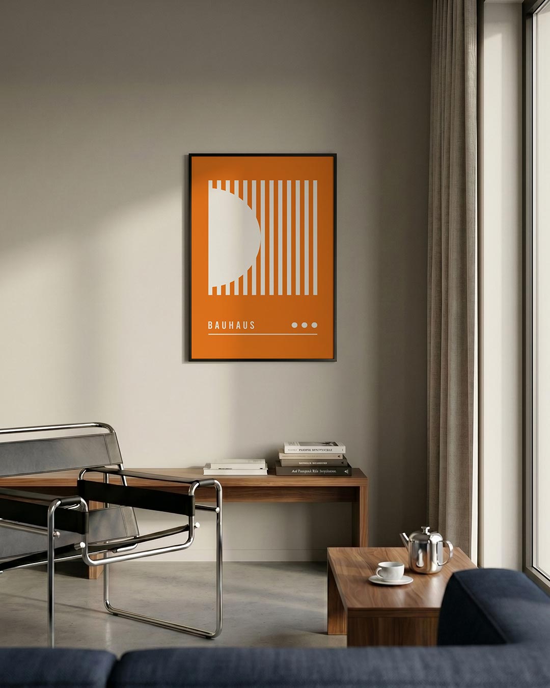 Lijnen en vlakken Poster