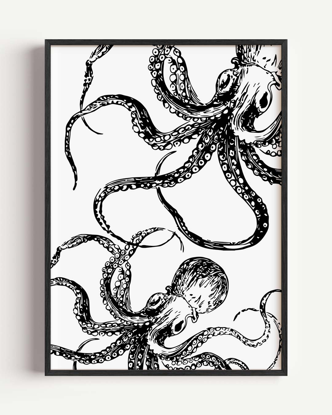 Octopus Elegantie Poster-WallArtistic