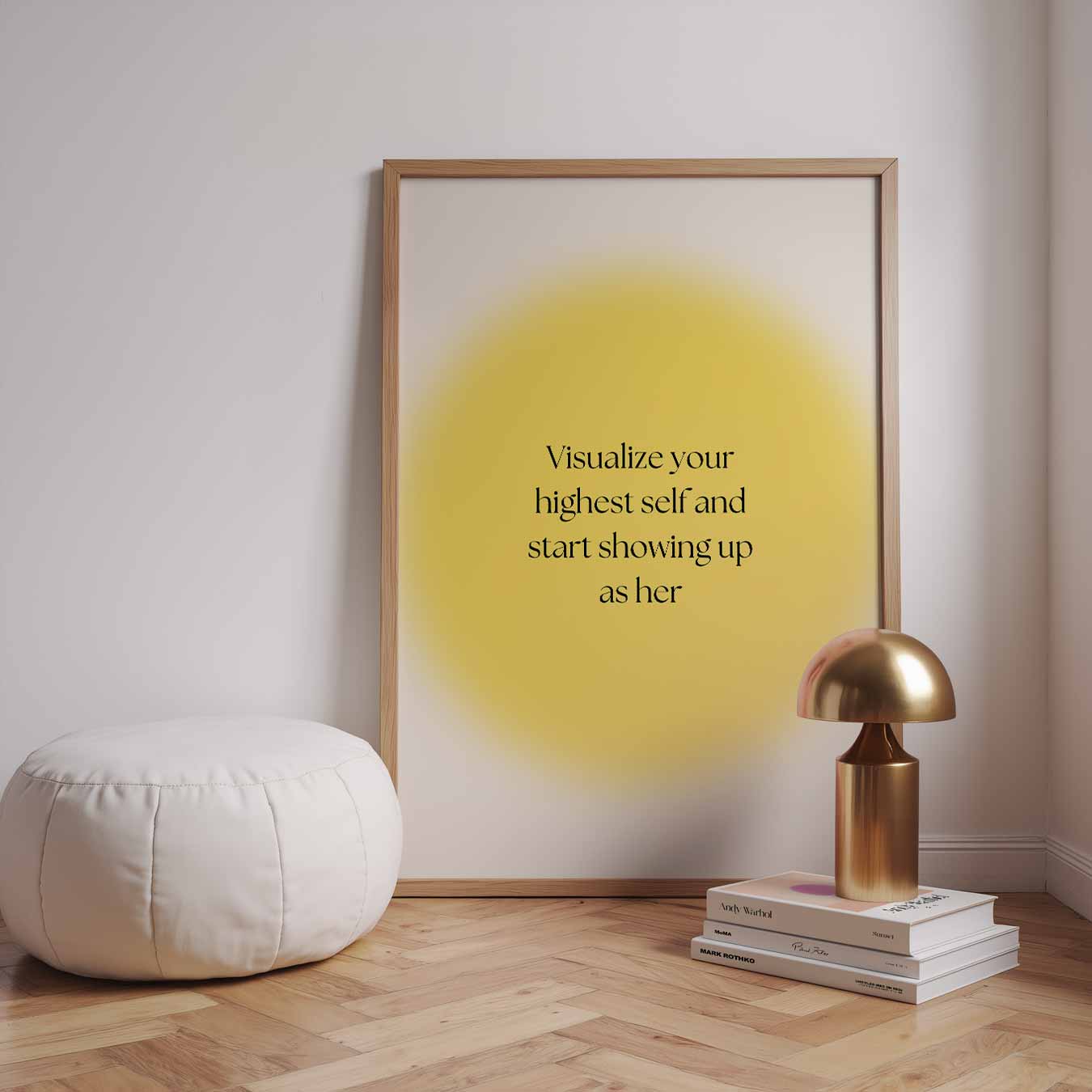 Inspirerende Zelfvertrouwen Poster-WallArtistic