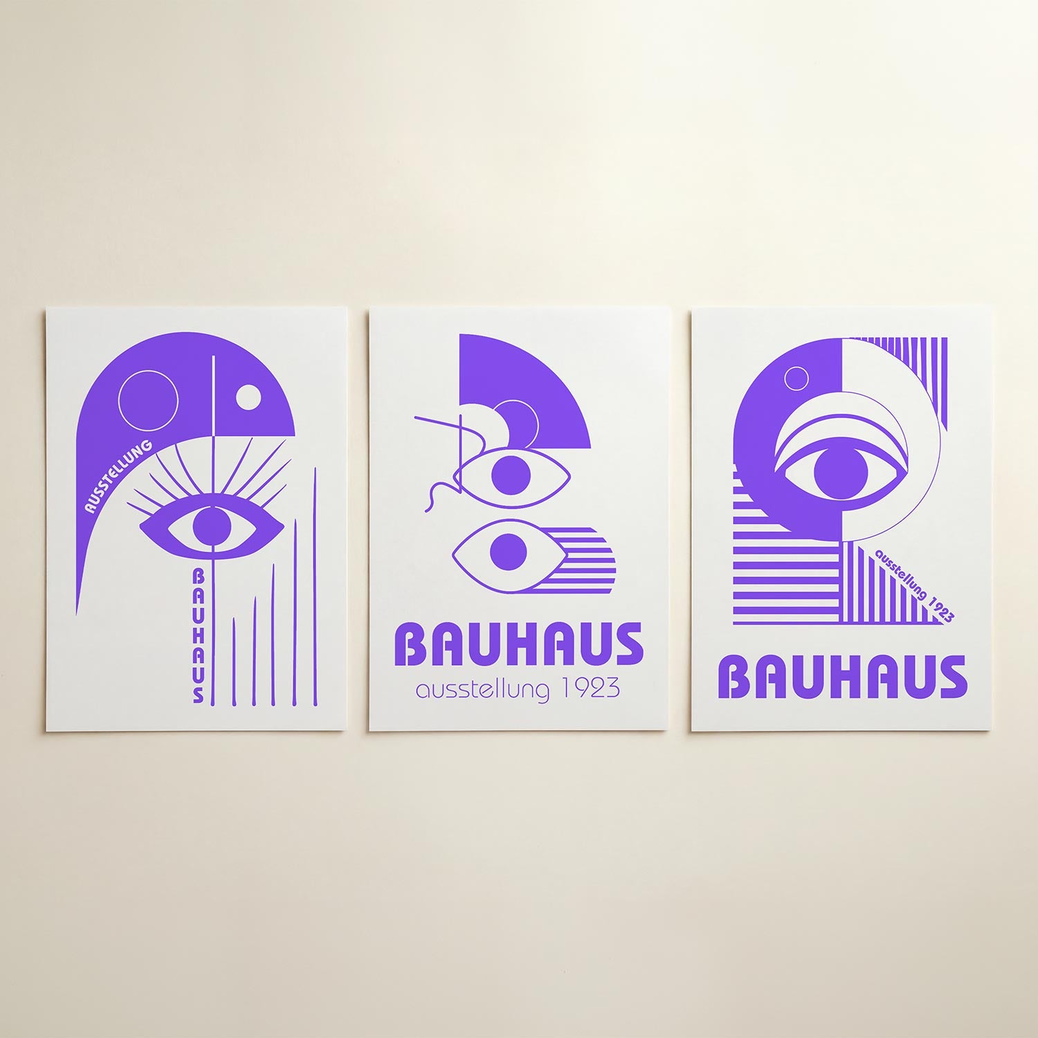 Oog en lijnen Posterset