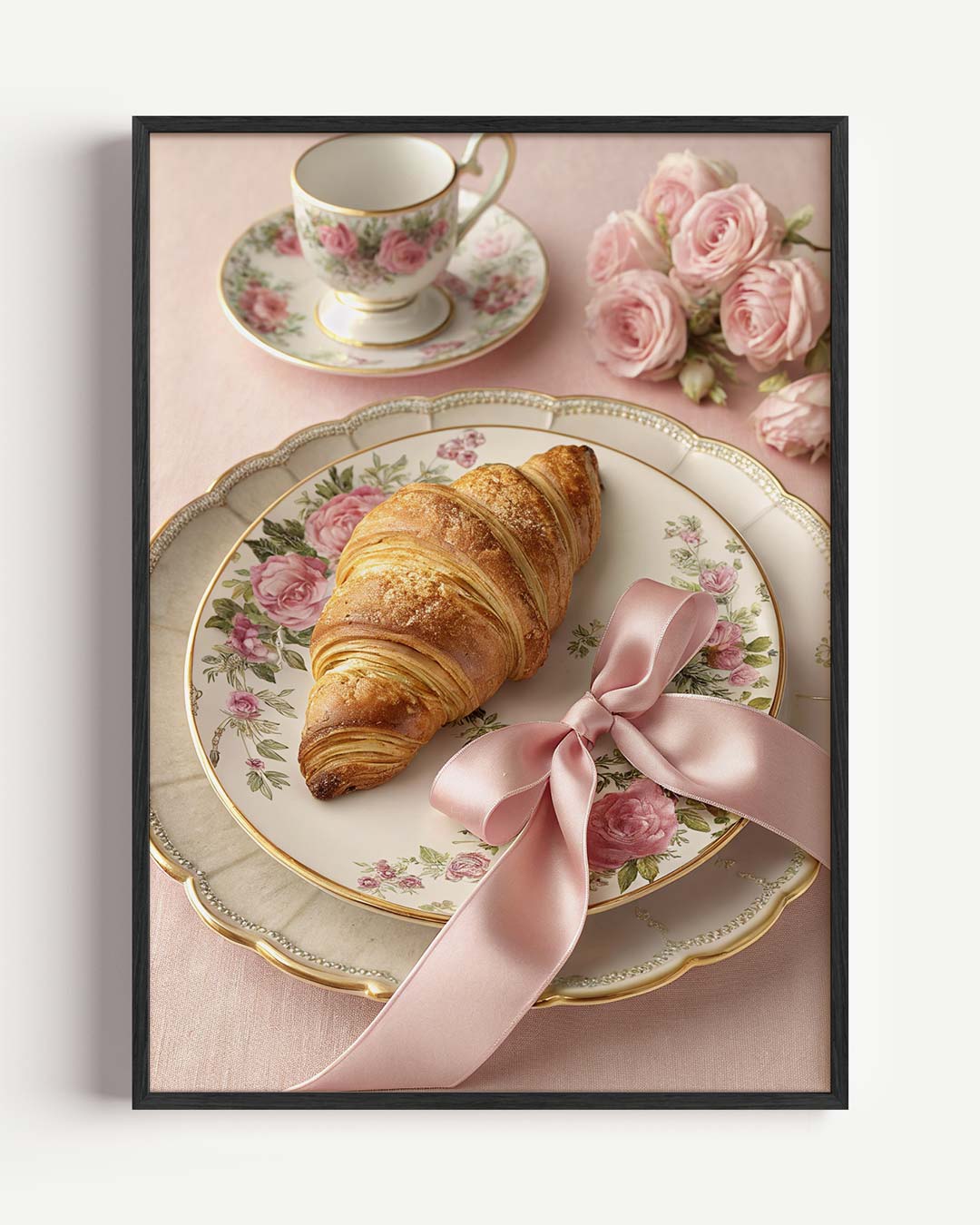 Romantische High Tea Poster-WallArtistic