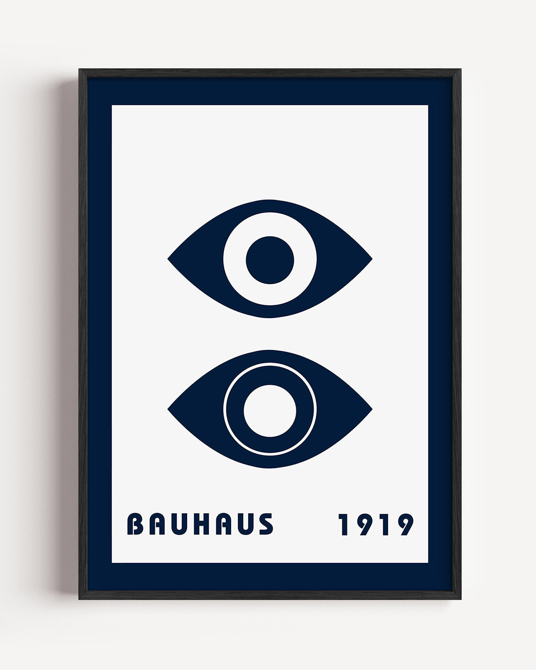 Oogvormen en lijnen Poster