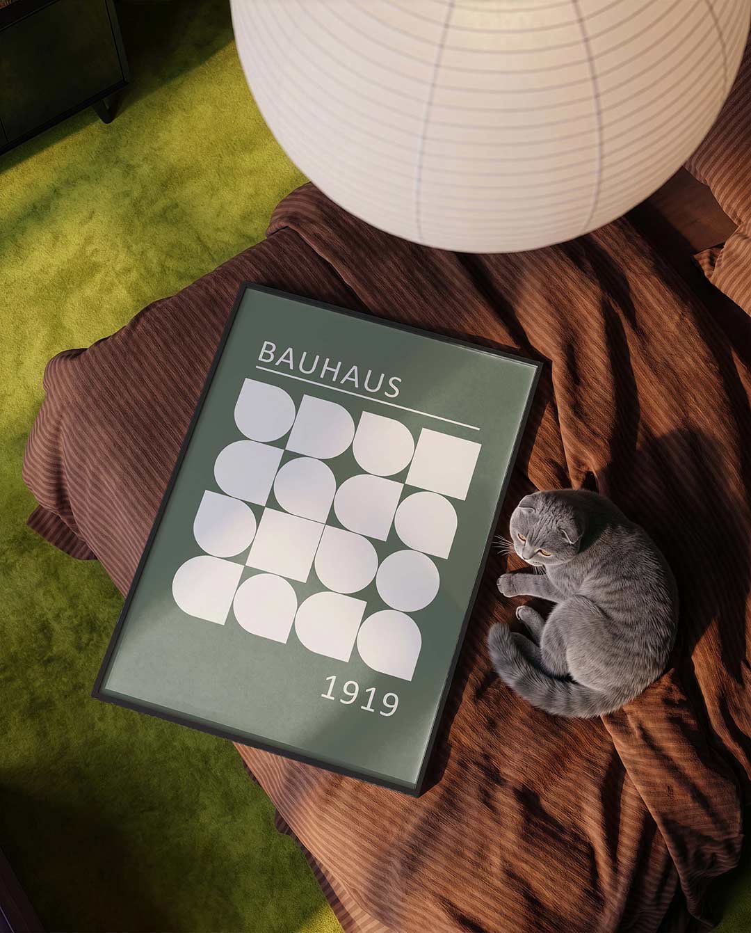 Vormritme en balans Poster
