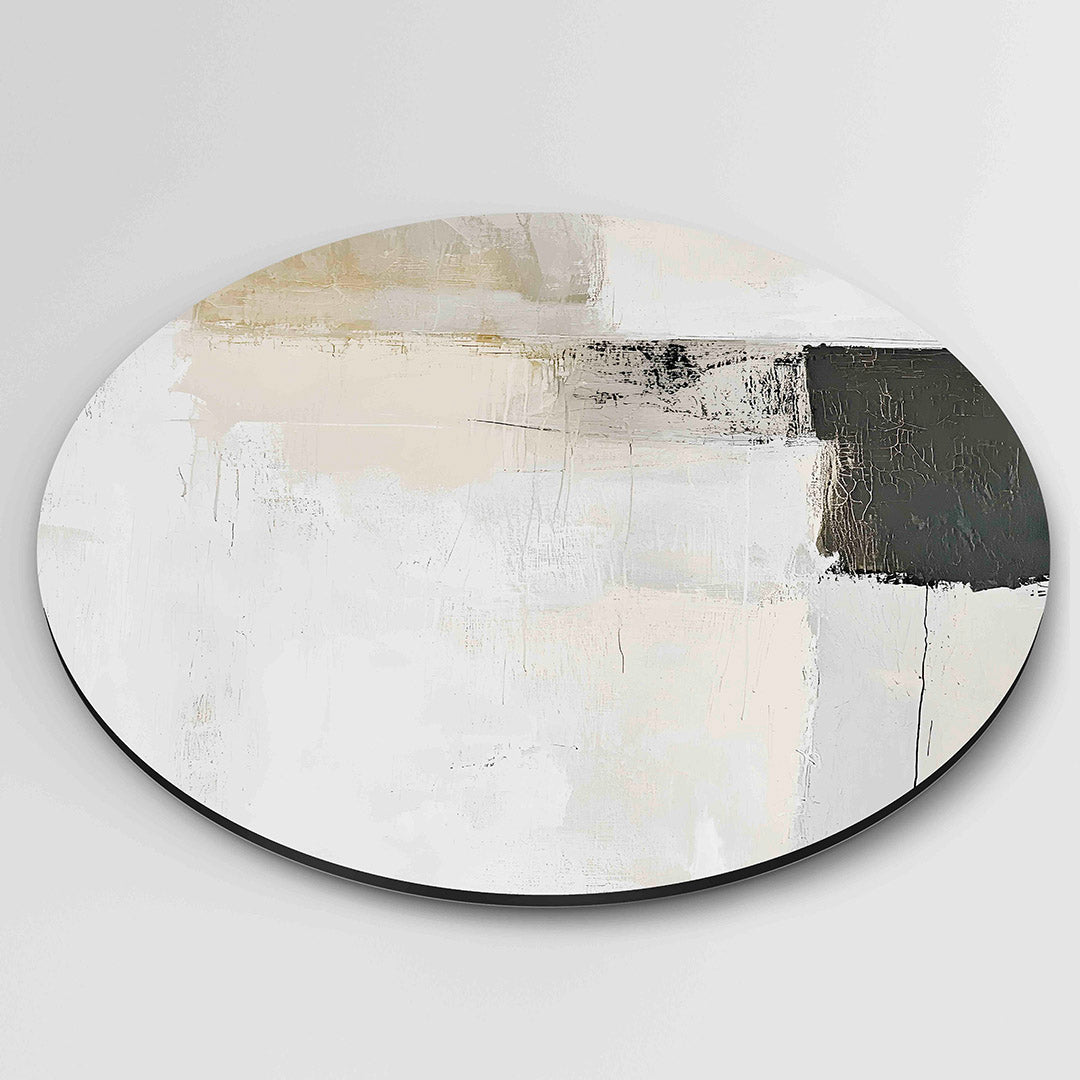 Abstracte vormen Muurcirkel