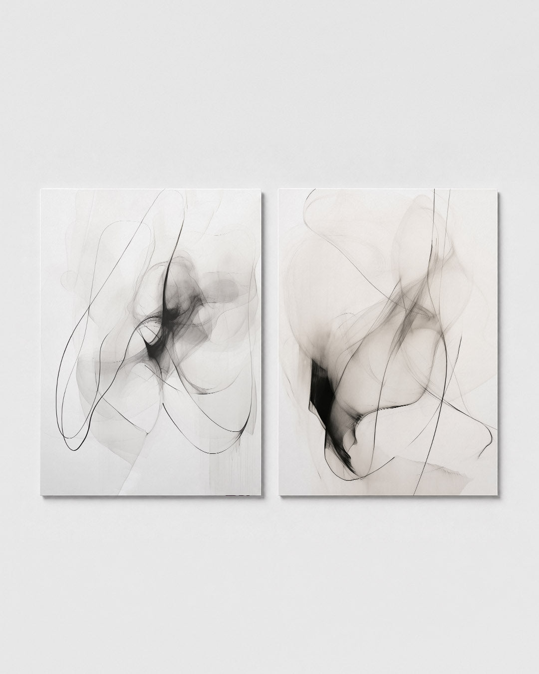 Lijnenspel en vormen Posterset
