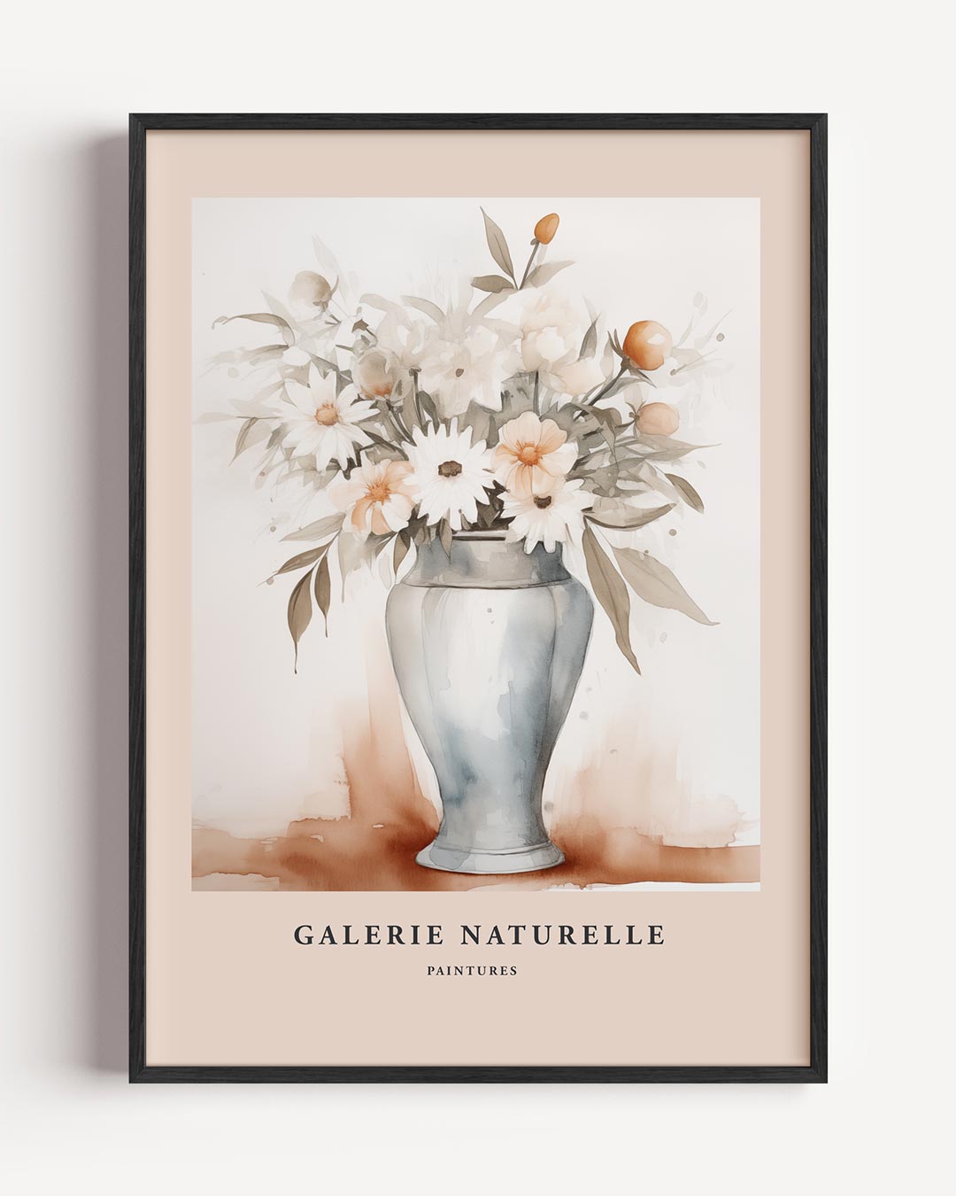 Bloemrijke Vaas Poster-WallArtistic