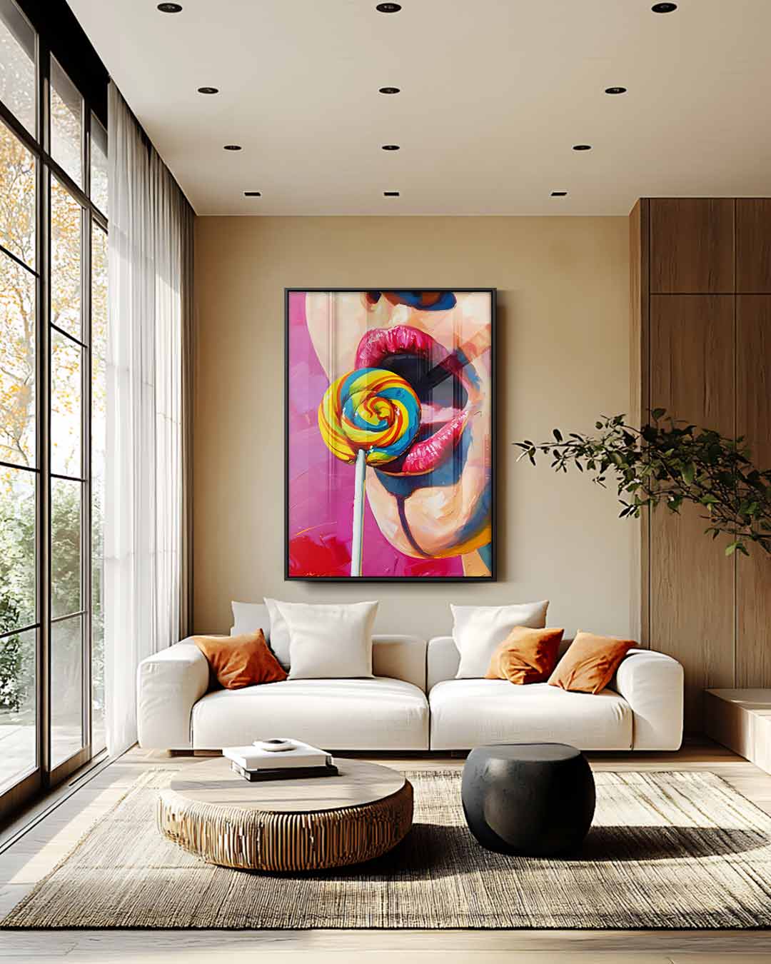 Zoete Verleiding Kunstwerk-canvas-dibond-plexiglas-wanddecoratie-WallArtistic