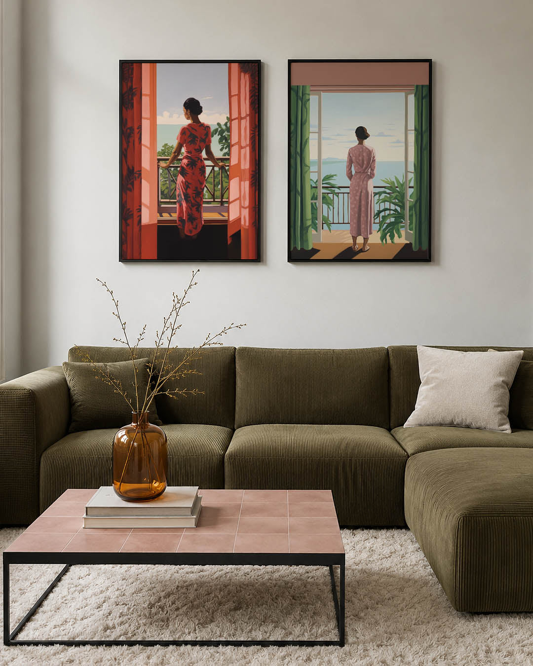 Zomerzicht Posterset
