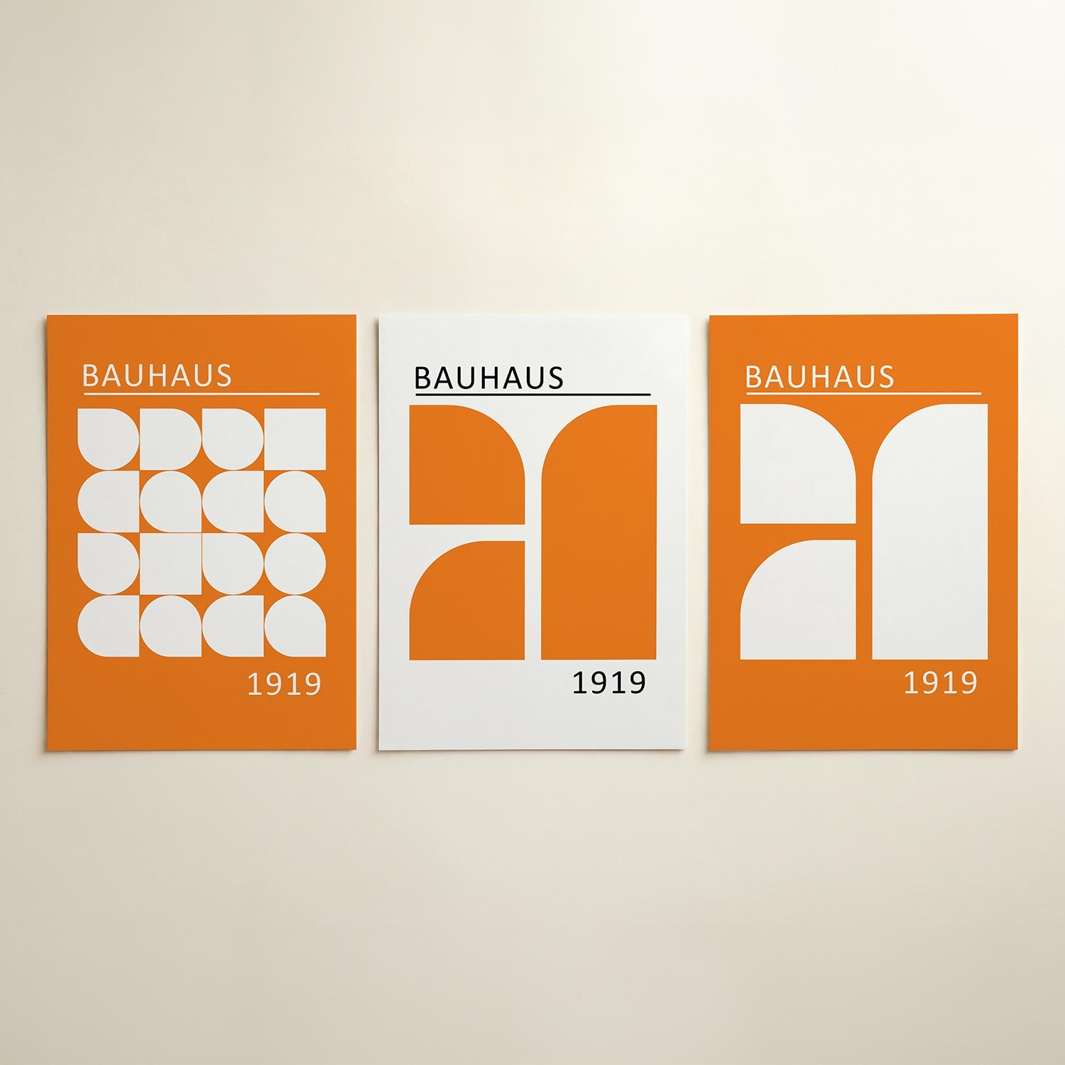 Vormen en vlakken Posterset