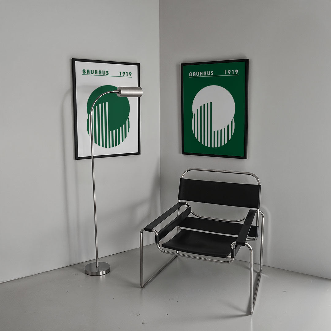 Cirkel en strepen Posterset