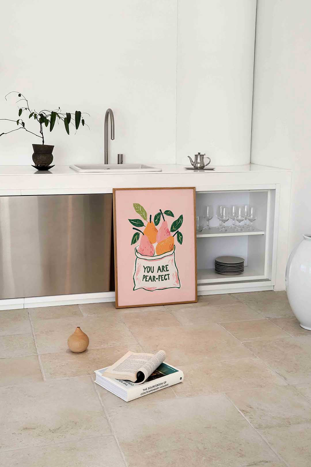 Peren en tekst Poster