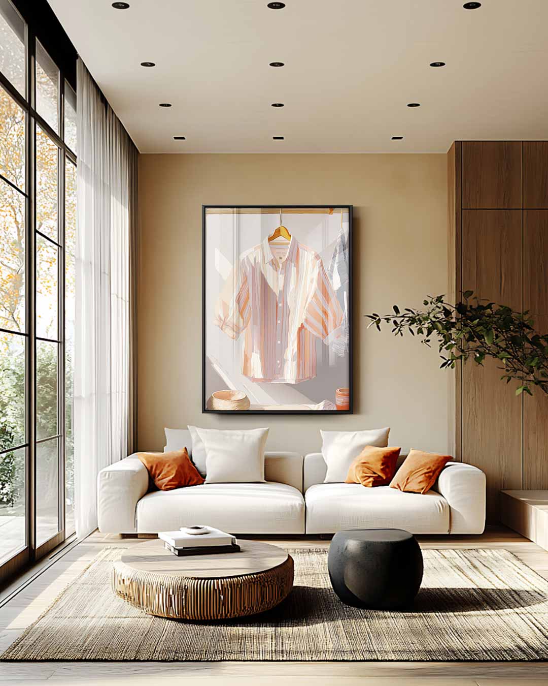 Zonnige Zaligheid Kunstwerk-canvas-dibond-plexiglas-wanddecoratie-WallArtistic