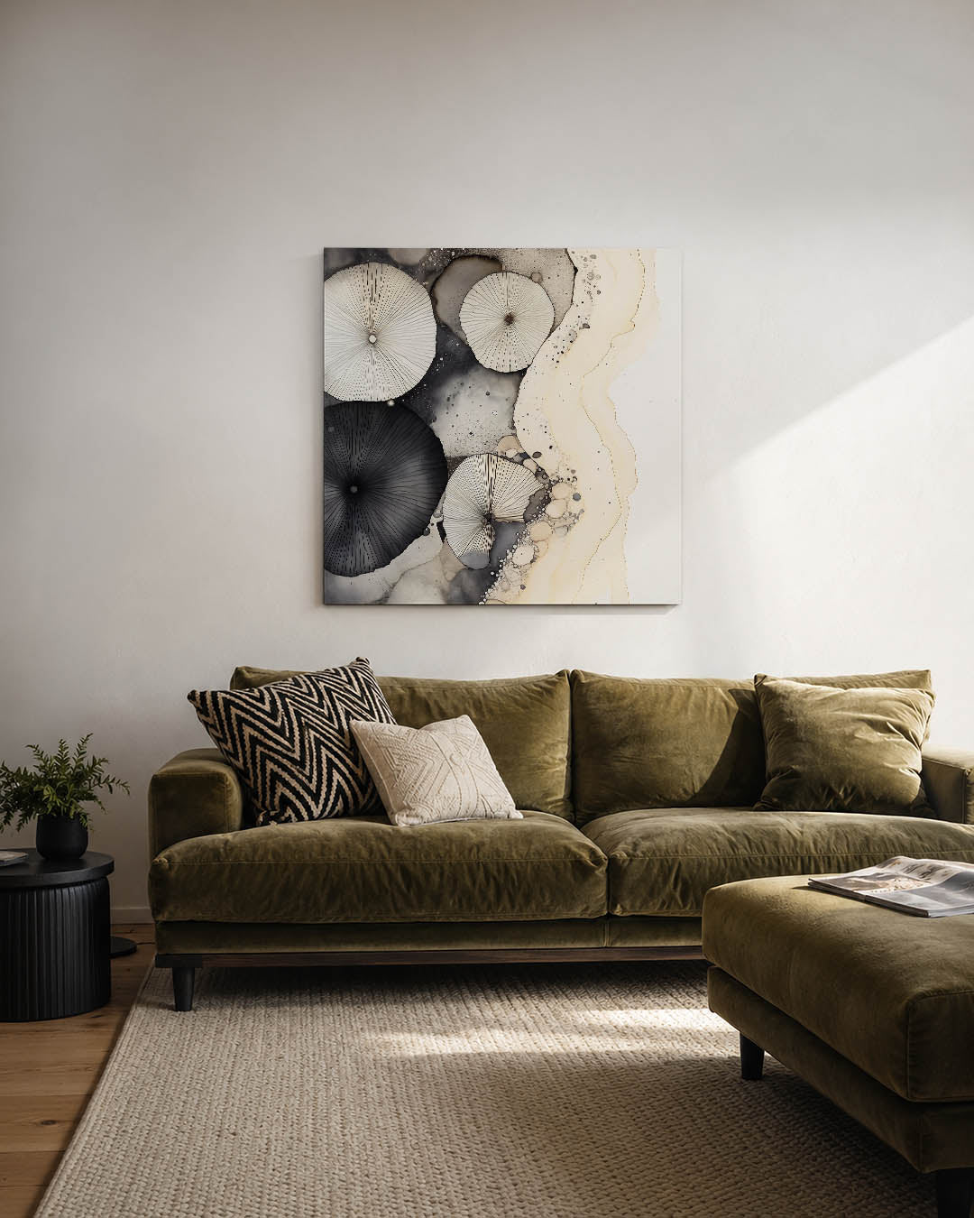 Organische vormen Kunstwerk