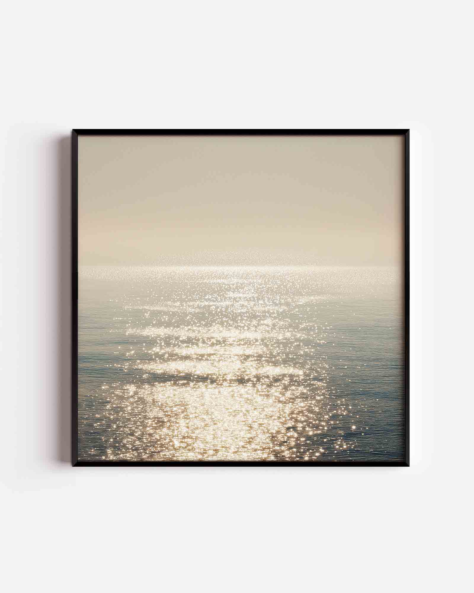 Zonlicht op zee Poster