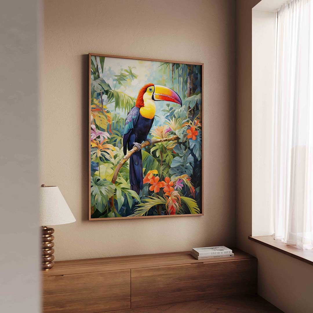 Tropische toekan Poster