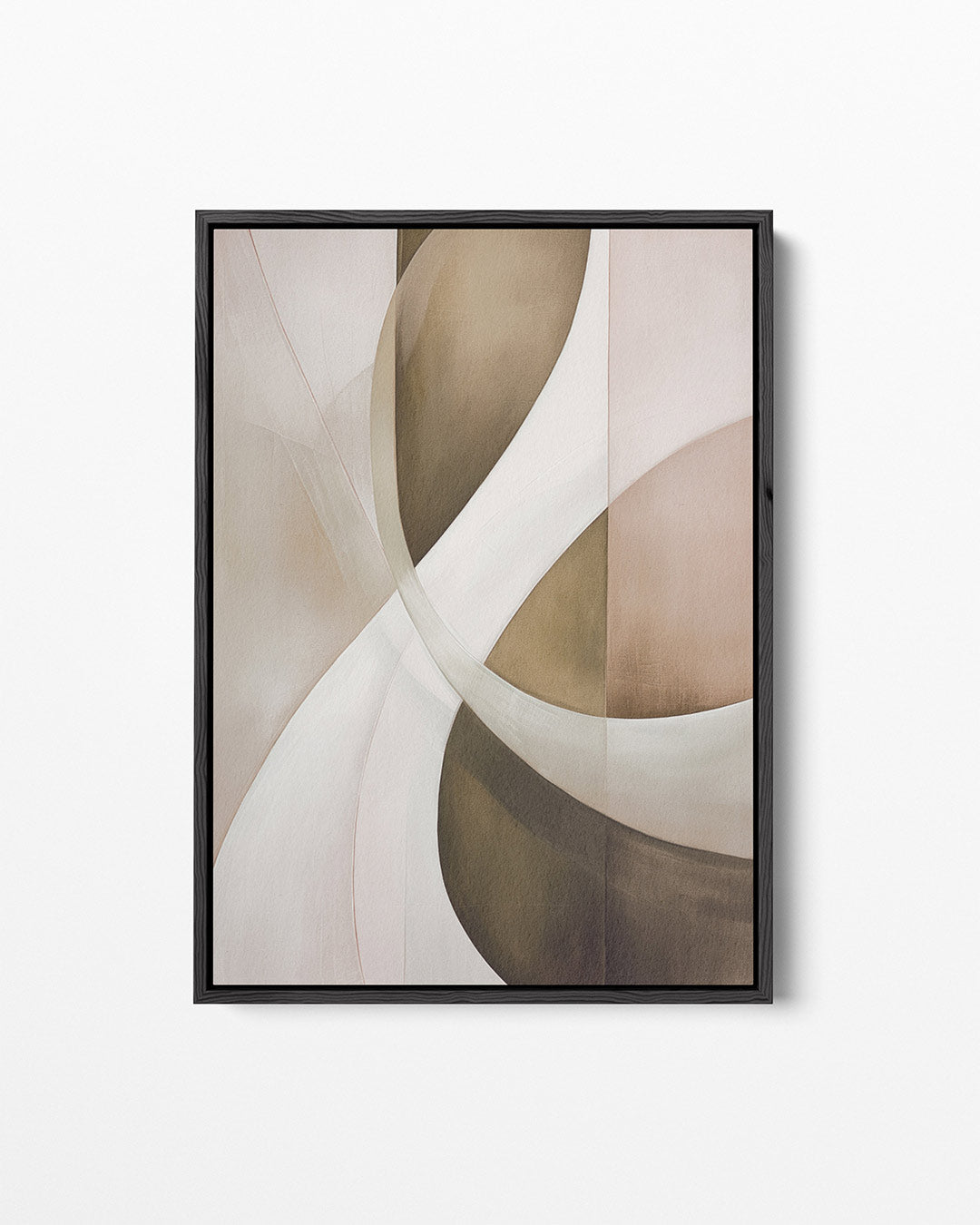 Organische vormen compositie Kunstwerk