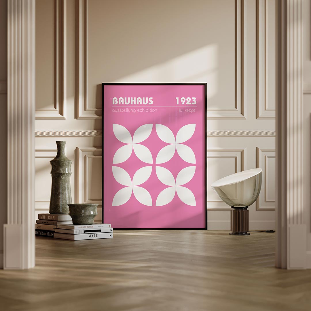 Vormritme en kleur Poster