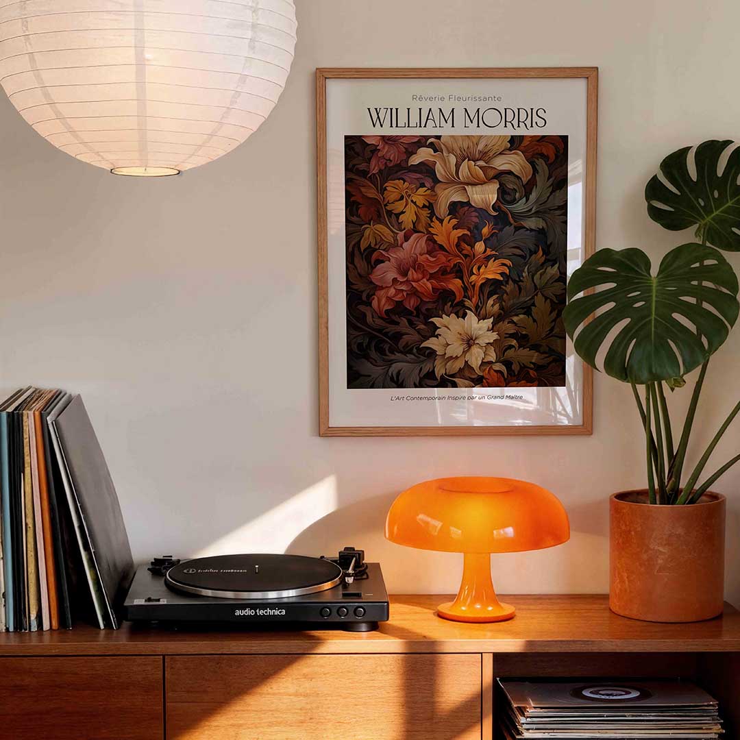 Bloemen en bladeren Poster