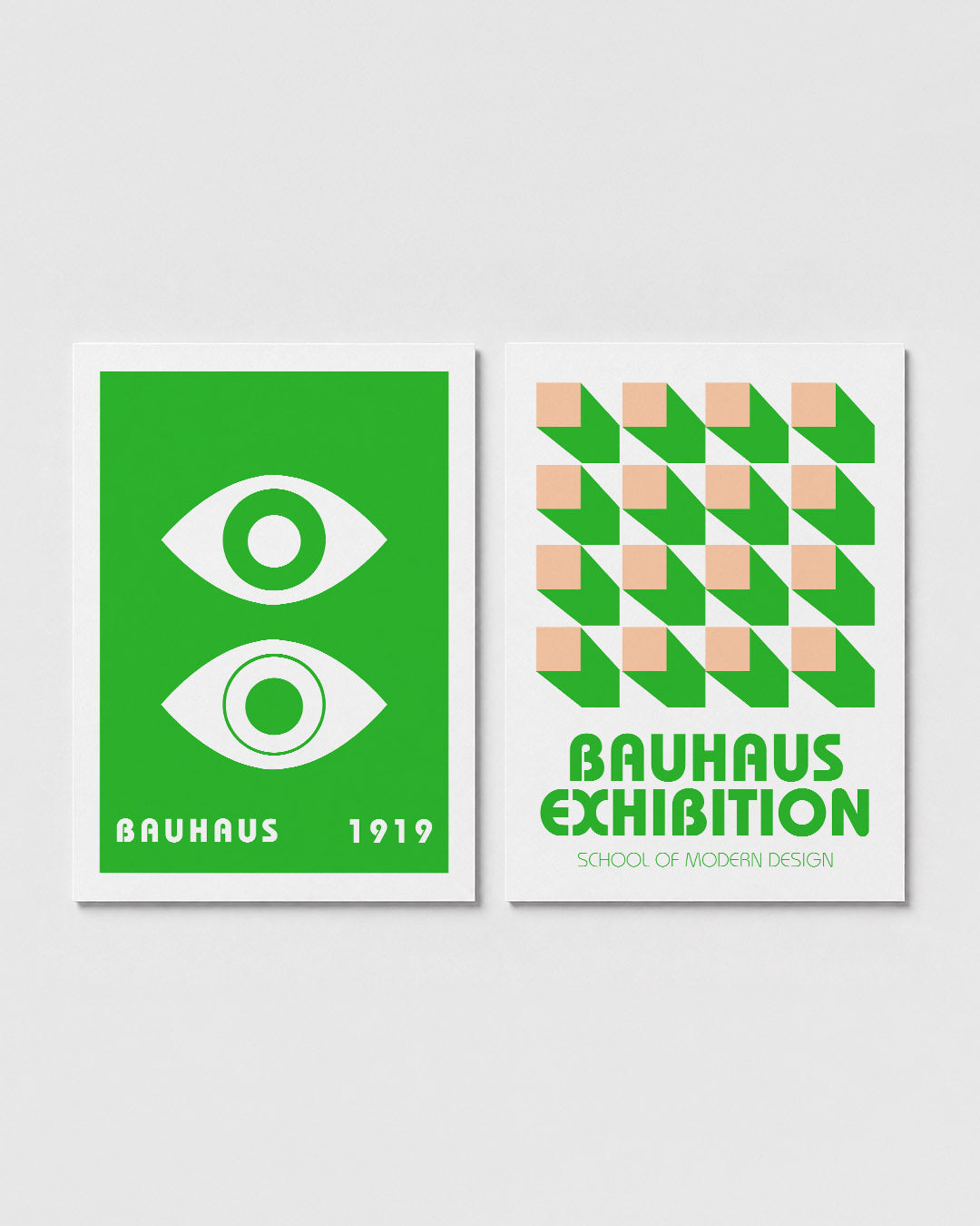 Oogvormen en kleur Posterset