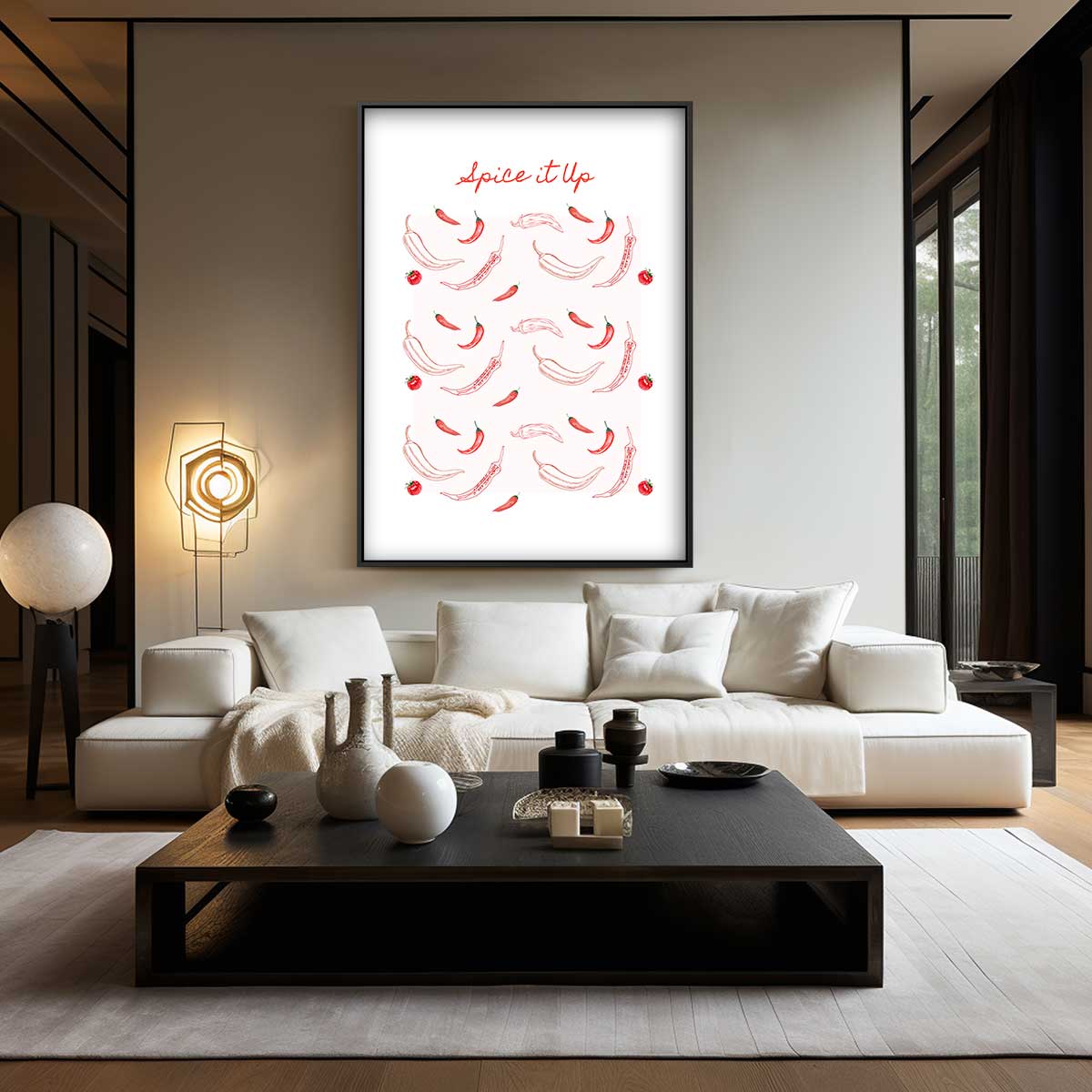 Spice it Up Wanddecoratie Kunstwerk-canvas-dibond-plexiglas-wanddecoratie-WallArtistic