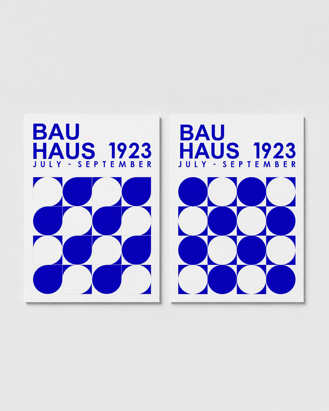 Vormen en vlakken Posterset