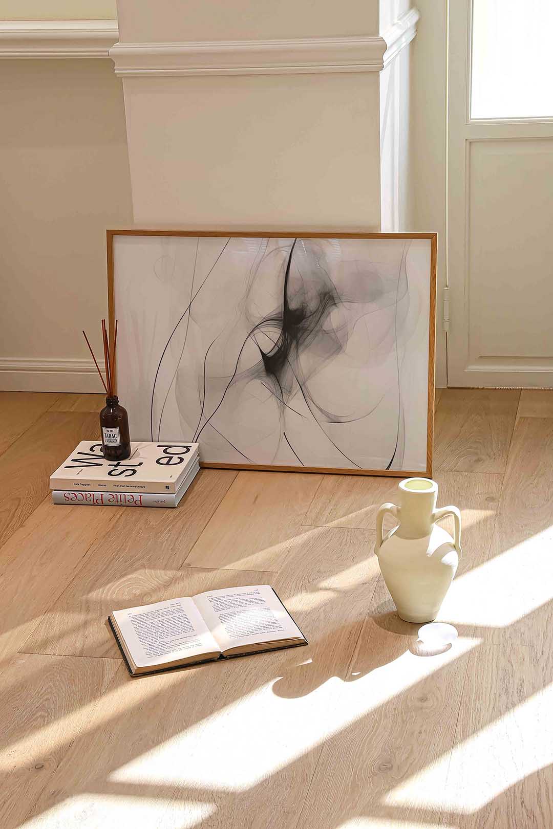 Abstracte lijnen Poster
