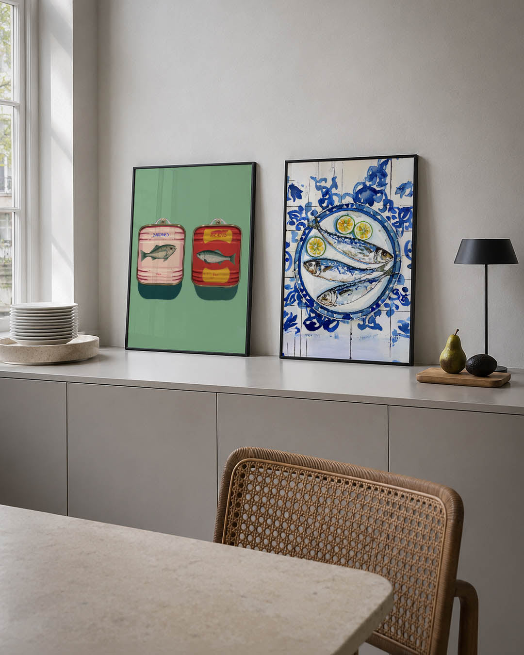 Visuele blikvangers Posterset