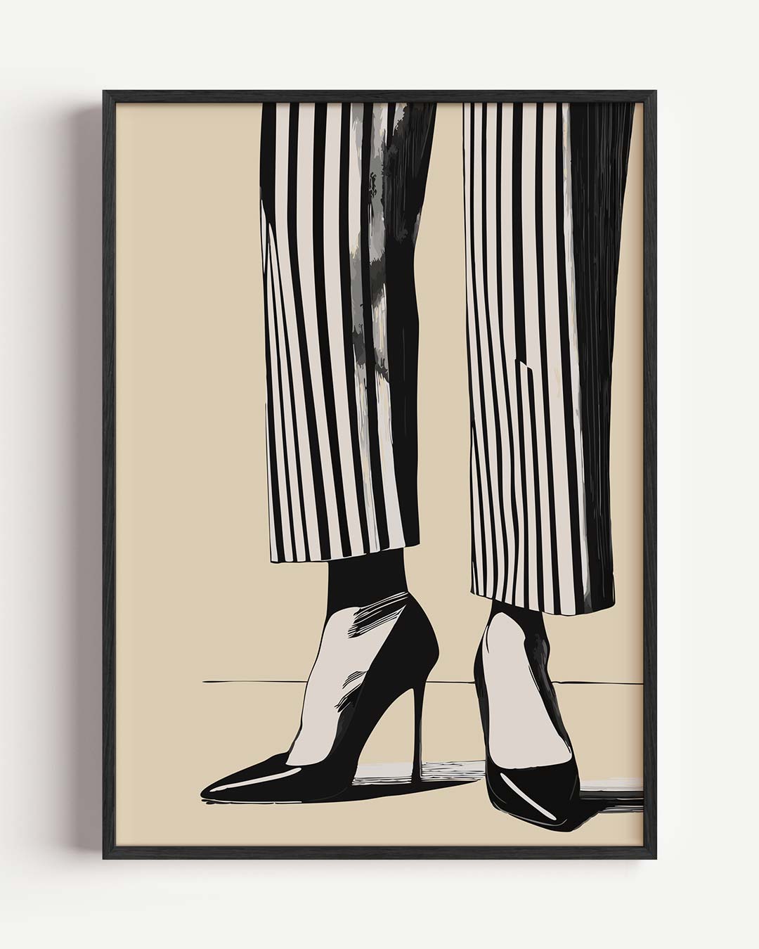 Stijlvolle Stiletto Vibes Poster-WallArtistic