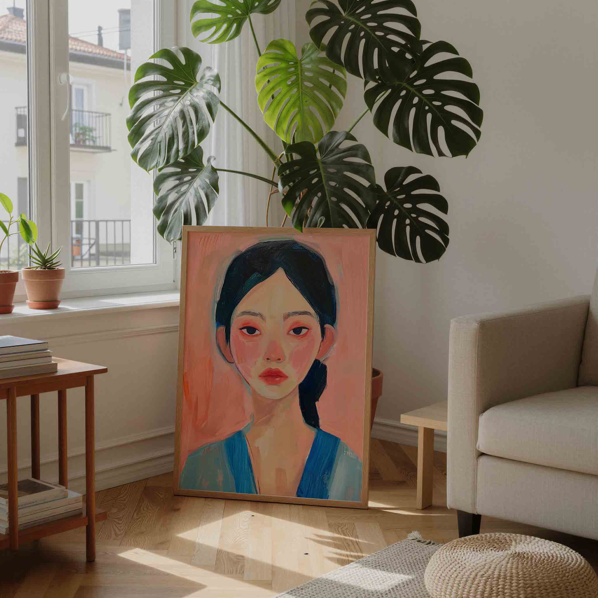 Vrouwelijk portret Poster