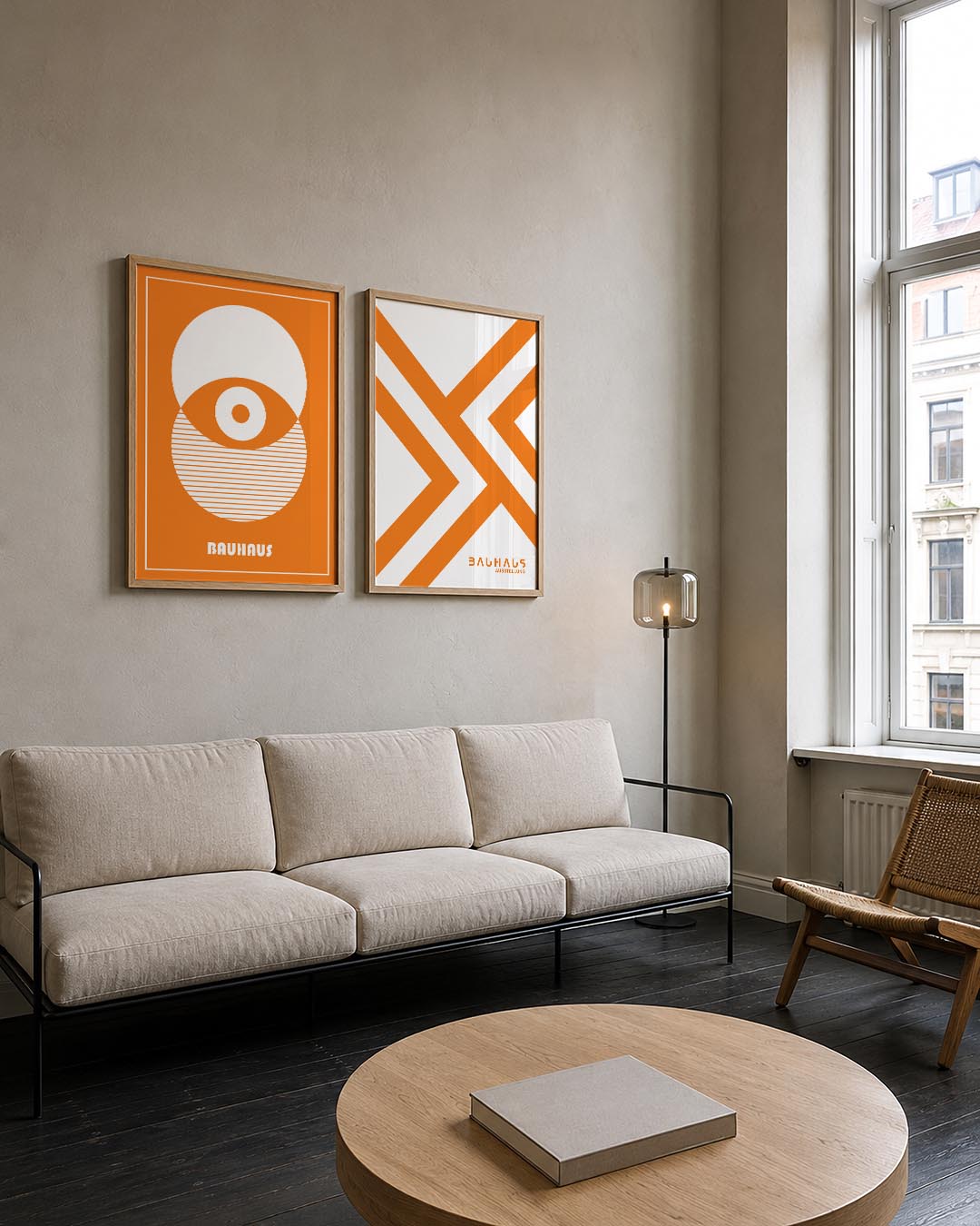 Cirkel en lijnen Posterset