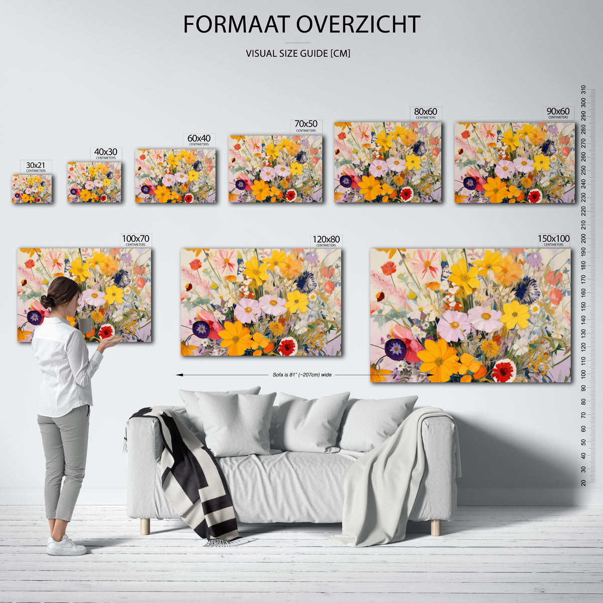 Bloemenpracht Poster