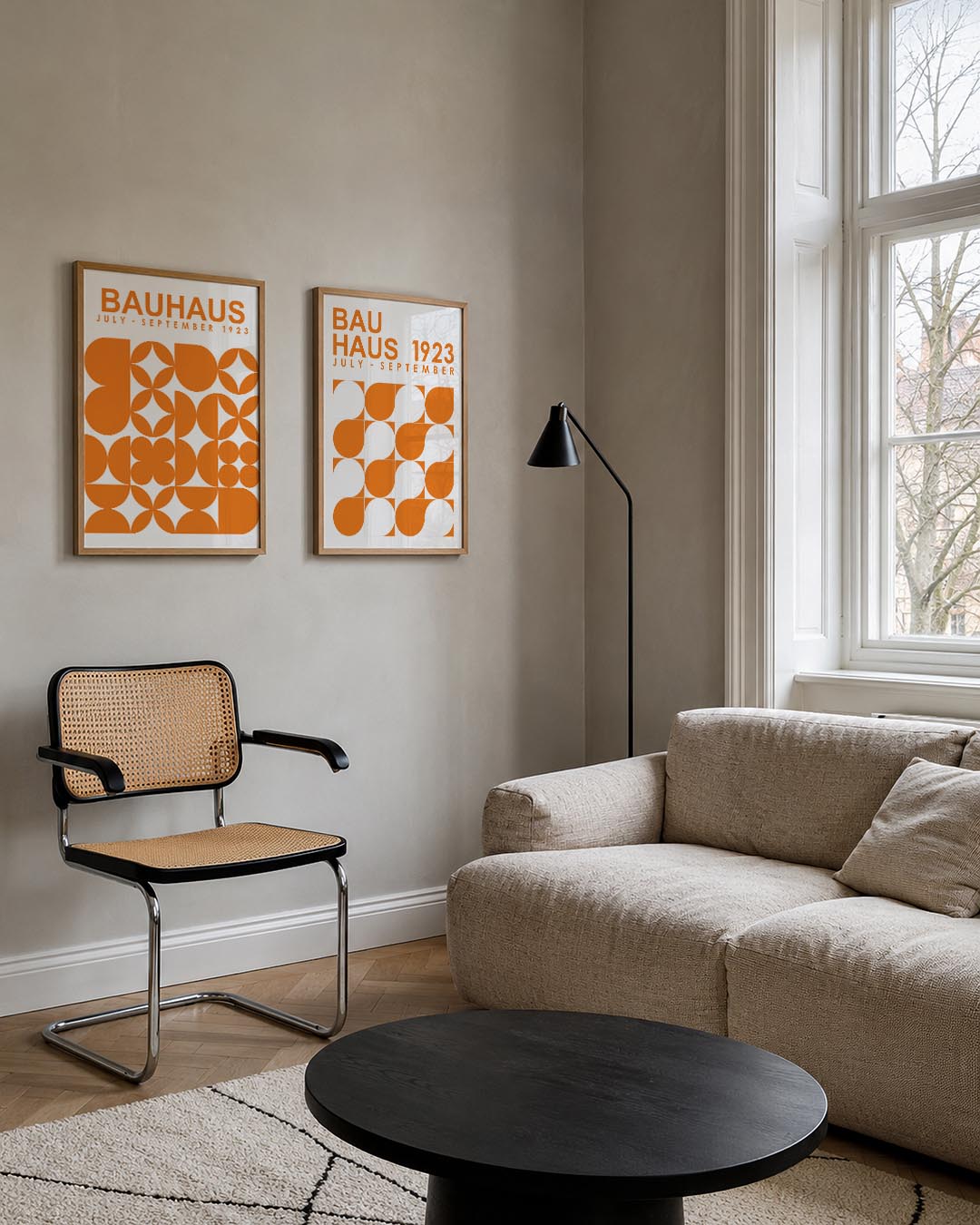 Vormenspel en kleur Posterset