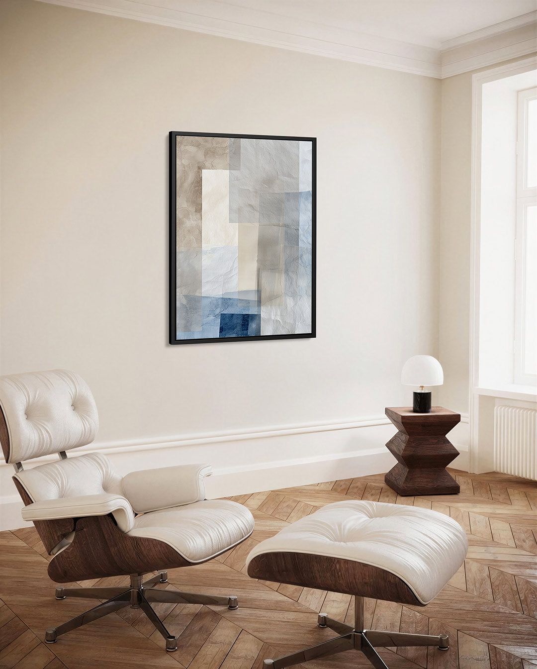 Gelaagde texturen Kunstwerk