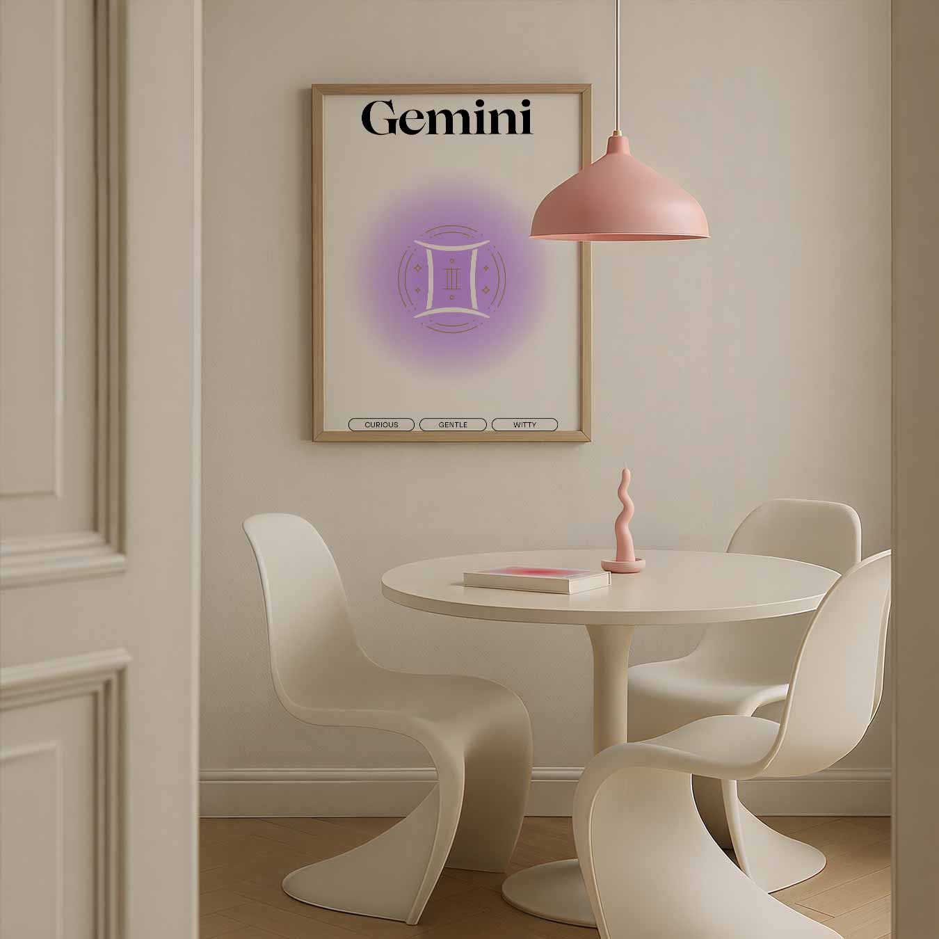 Zodiac Gemini Poster-WallArtistic