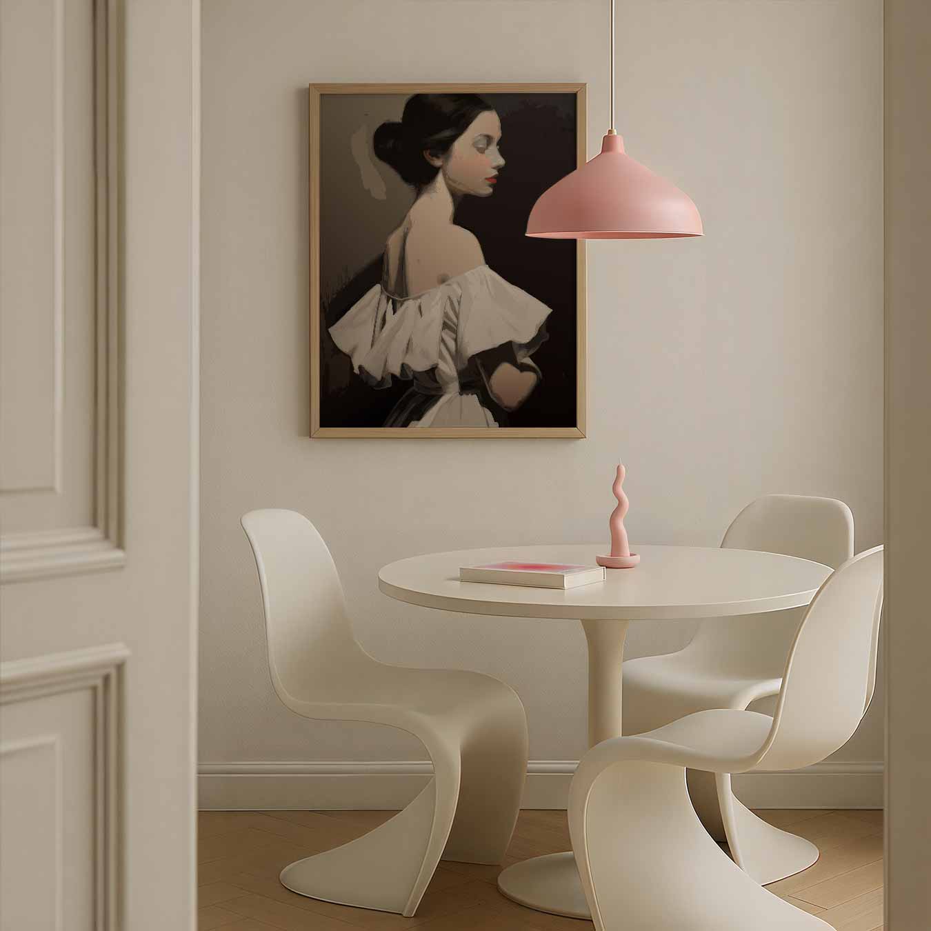 Elegante Vrouwelijke Schoonheid Poster-WallArtistic