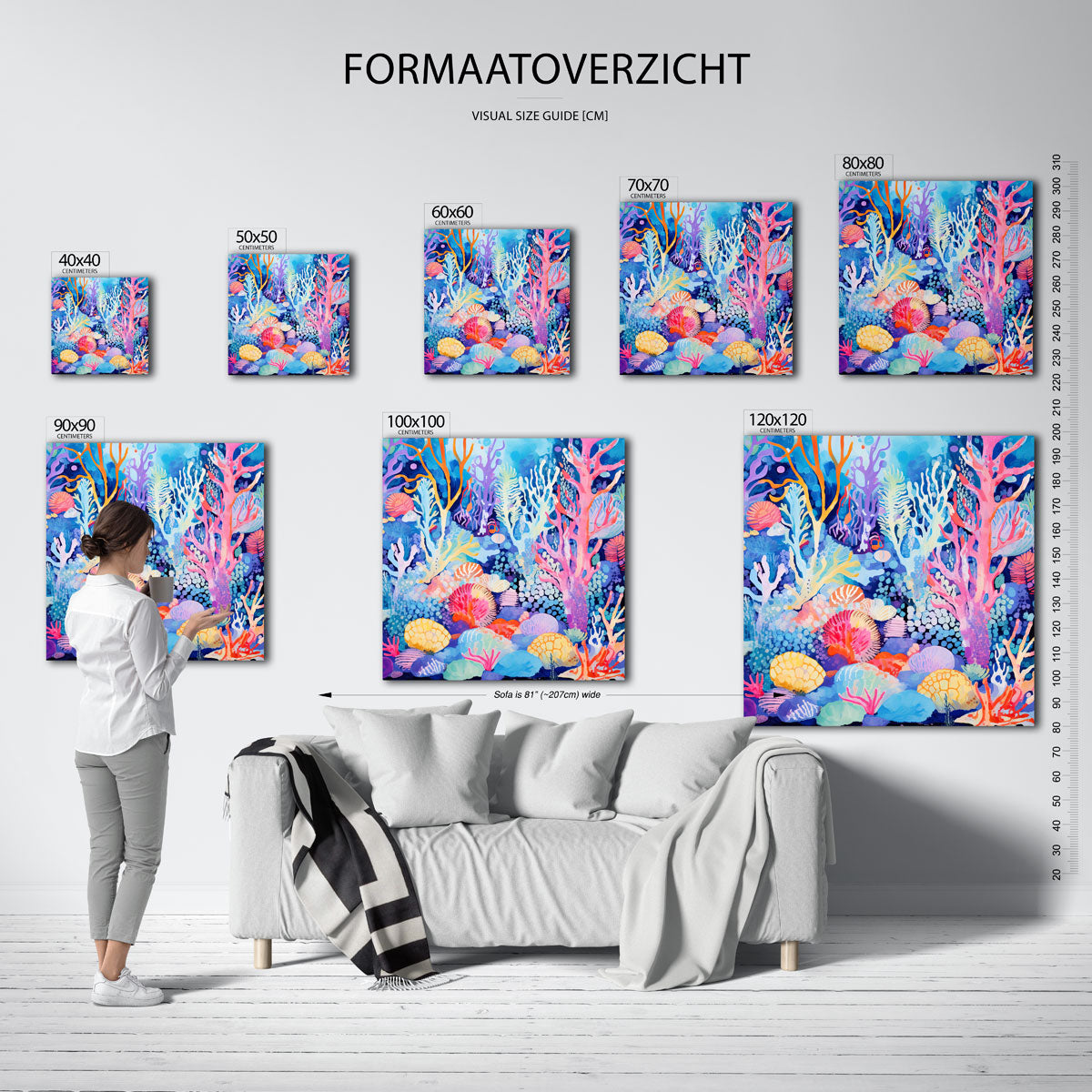 Koraalrif Poster