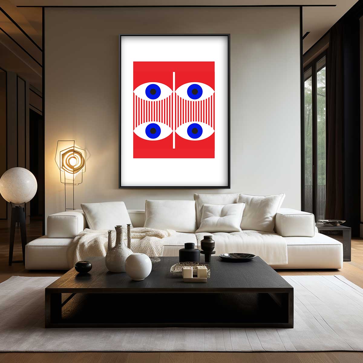 Blik van de Kunstenaar Kunstwerk-canvas-dibond-plexiglas-wanddecoratie-WallArtistic